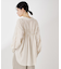 ストライプバックシャーリングシャツ【体型カバー/洗える】