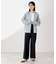 ストライプバックシャーリングシャツ【体型カバー/洗える】