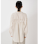 ストライプバックシャーリングシャツ【体型カバー/洗える】