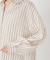ストライプバックシャーリングシャツ【体型カバー/洗える】