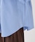 袖プリーツ&バックシャーリングシャツ【体型カバー/洗える】