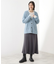 フェザーVネックカーデ
