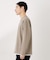 フェイククルーネック長袖Tシャツ