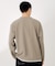フェイククルーネック長袖Tシャツ