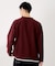 フェイククルーネック長袖Tシャツ