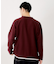 フェイククルーネック長袖Tシャツ