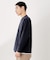 フェイククルーネック長袖Tシャツ