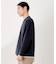 フェイククルーネック長袖Tシャツ