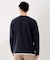 フェイククルーネック長袖Tシャツ
