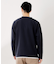 フェイククルーネック長袖Tシャツ