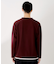 フェイククルーネック長袖Tシャツ
