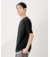 ツイルキーネック半袖Tシャツ