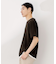 ツイルキーネック半袖Tシャツ