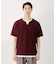 ツイルキーネック半袖Tシャツ
