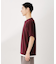 ツイルキーネック半袖Tシャツ