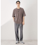 ヴィンテージライク フェード5分袖Tシャツ 【ビッグシルエット／洗濯機OK】
