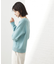 【すっきりシルエットが叶う】大人のためのVネックニット/毛玉になりにくい/静電気防止/洗濯機OK