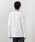 ハンドステッチ長袖Tシャツ 【洗濯機OK】