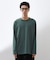 ハンドステッチ長袖Tシャツ 【洗濯機OK】