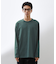 ハンドステッチ長袖Tシャツ 【洗濯機OK】