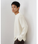 【心地良い、滑らかさ】レイヤード風ケーブル長袖Tシャツ