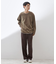 【心地良い、滑らかさ】レイヤード風ケーブル長袖Tシャツ