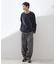 【心地良い、滑らかさ】レイヤード風ケーブル長袖Tシャツ
