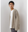 【セットでお買い得！】ニットカーディガン＋長袖Tシャツ　洗濯機OK/吸水速乾・毛玉になりにくい（Tシャツのみ）