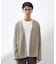 【セットでお買い得！】ニットカーディガン＋長袖Tシャツ　洗濯機OK/吸水速乾・毛玉になりにくい（Tシャツのみ）