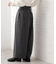 サス付きタックワイドパンツ