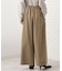 サス付きタックワイドパンツ