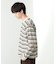 ランダムボーダー長袖タフTシャツ 【洗濯機OK】