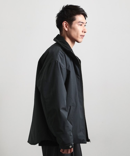 洗濯機可】きれいめにもカジュアルにも スタンドネックジップブルゾン