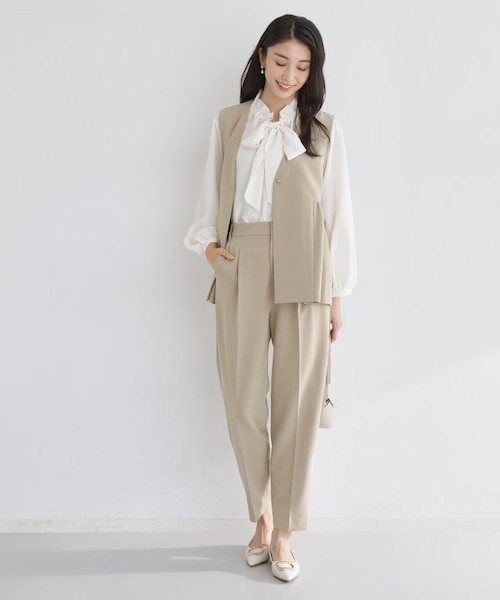 Wクロステーパードパンツ｜ザショップティーケーの通販｜&mall（アンド