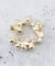 コットンパールブローチ