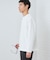 【1枚で手抜きに見えない】キーネック フェイクレイヤード長袖Tシャツ