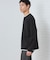【1枚で手抜きに見えない】キーネック フェイクレイヤード長袖Tシャツ