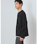 【1枚で手抜きに見えない】キーネック フェイクレイヤード長袖Tシャツ