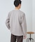 【1枚で手抜きに見えない】キーネック フェイクレイヤード長袖Tシャツ