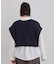 【2点セット】レイヤードスタイルでこなれ見え ニットベスト＆シャツ