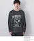 PEANUTS ／ ピーナッツ スヌーピー ヴィンテージ風プリント長袖Tシャツ