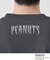 PEANUTS ／ ピーナッツ スヌーピー ヴィンテージ風プリント長袖Tシャツ