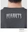 PEANUTS ／ ピーナッツ スヌーピー ヴィンテージ風プリント長袖Tシャツ