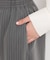 ストライプイージーワイドパンツ