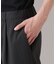 《KURO》コーデュラナイロン  テーパードパンツ セットアップ可／防シワ／撥水／ストレッチ