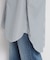 ゆったりシルエットで体型カバー ロングシャツ