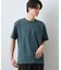 【ジャケットインにもおすすめ！】ジャカード リンクス半袖Tシャツ 洗濯機OK