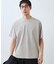 【ジャケットインにおすすめ】ビジネス半袖Tシャツ 洗濯機OK/襟高