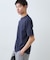 【ジャケットインにおすすめ】ビジネス半袖Tシャツ 洗濯機OK/襟高