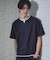【一枚でコーディネートが完成！】レイヤード風 キーネック 半袖Tシャツ 洗濯機OK